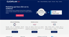 Desktop Screenshot of clickplan.com